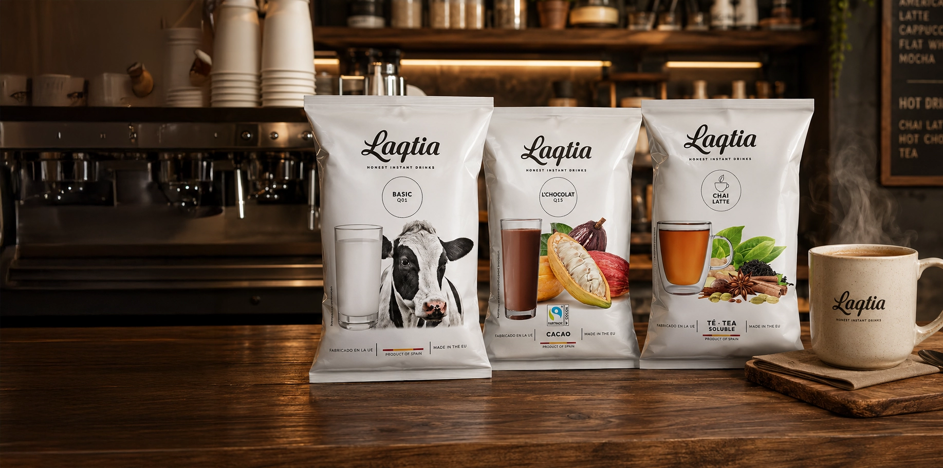 Leche Laqtia para Coffee Service