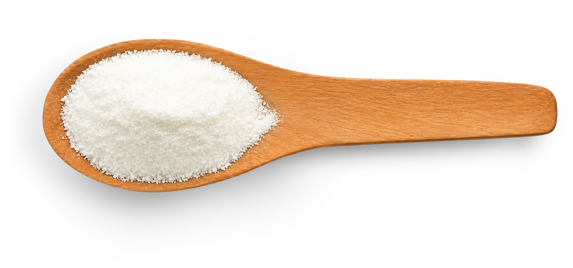 Cuchara de madera con leche en polvo Laqtia